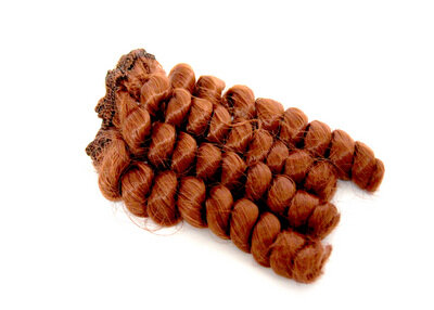 Трессы "Элит" кудри для кукол №38 350, длина волос 38см, ширина 100 см, 1шт