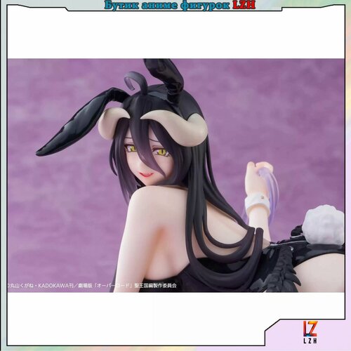фото Аниме фигурка taito альбедо в образе зайки персонаж аниме overlord 13cm furyu