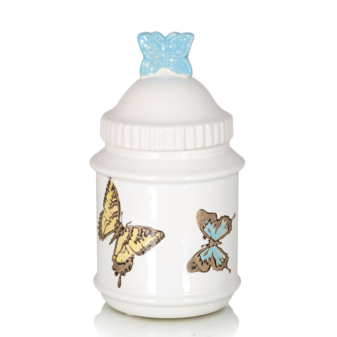 Баночка с крышкой Valerie Casaentera CE05-F02065 белый 130х130х240