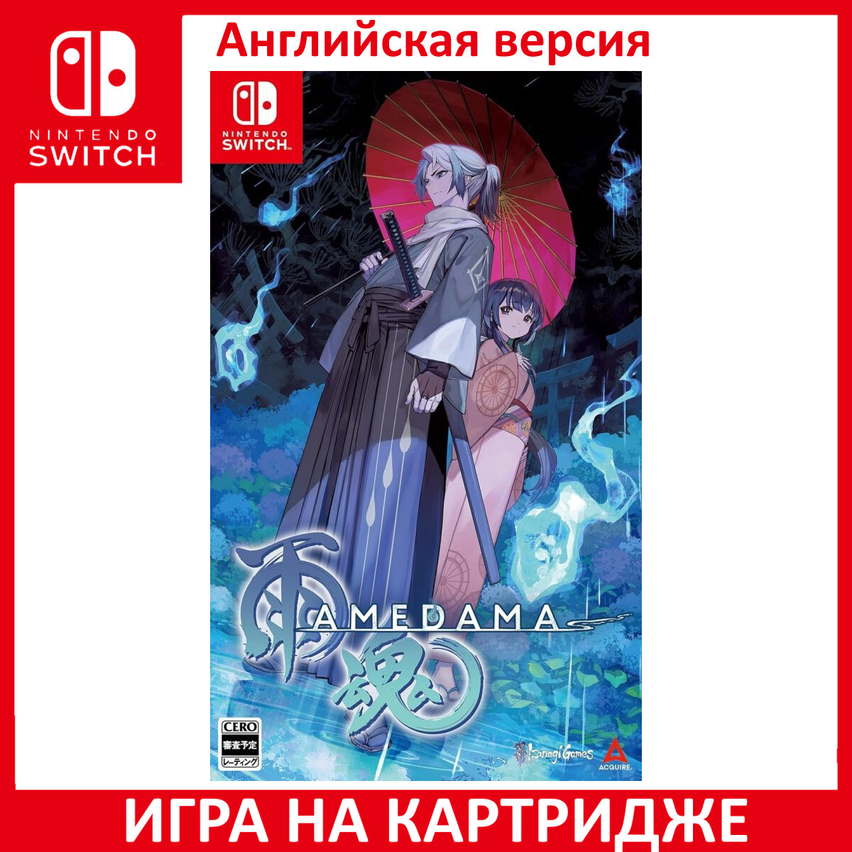 Игра AMEDAMA Switch Английский язык Картридж на Nintendo Switch