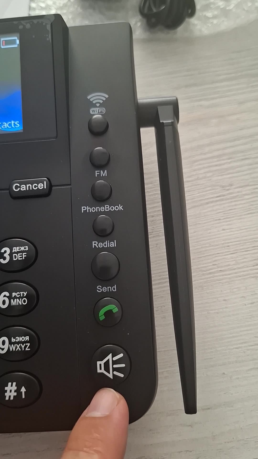 Телефон Texnomax Max 4G HOME, 2G/3G/4G, Bluetooth, Wi-Fi, FM-радио — фото 1