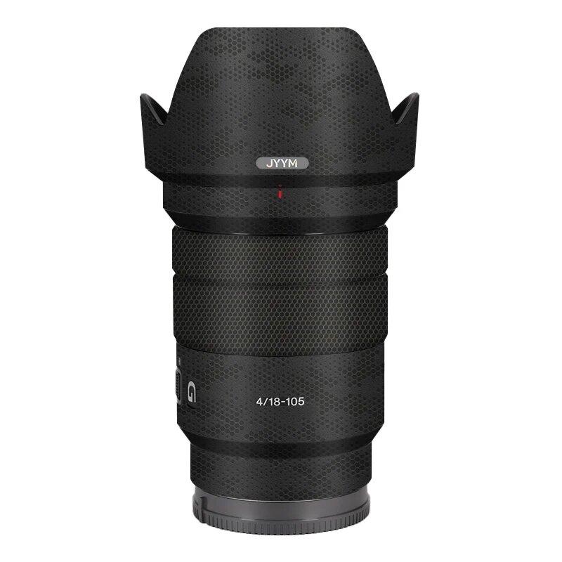 Наклейка для Sony E PZ 18-105 мм F4 G виниловая пленка против царапин защитная пленка для объектива камеры Защитная Наклейка пальто EPZ 18-105 F/4 F4G OSS, 15 Mamba Black, For E PZ 18-105 F4 G