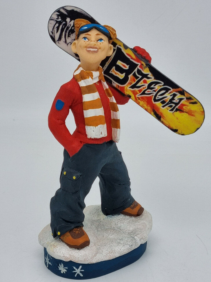 Статуэтка Сноубордист Антошка — фото 1