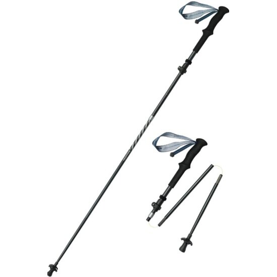 Палка треккинговая Naturehike CNK2450DS013 AL Chang feng Pro 115-135см 5-секций серый 6975641883920