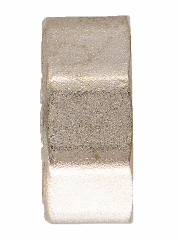 Заглушка СТМ CRCF0034, латунь, с внутренней резьбой, 3/4", никелированная — фото 1