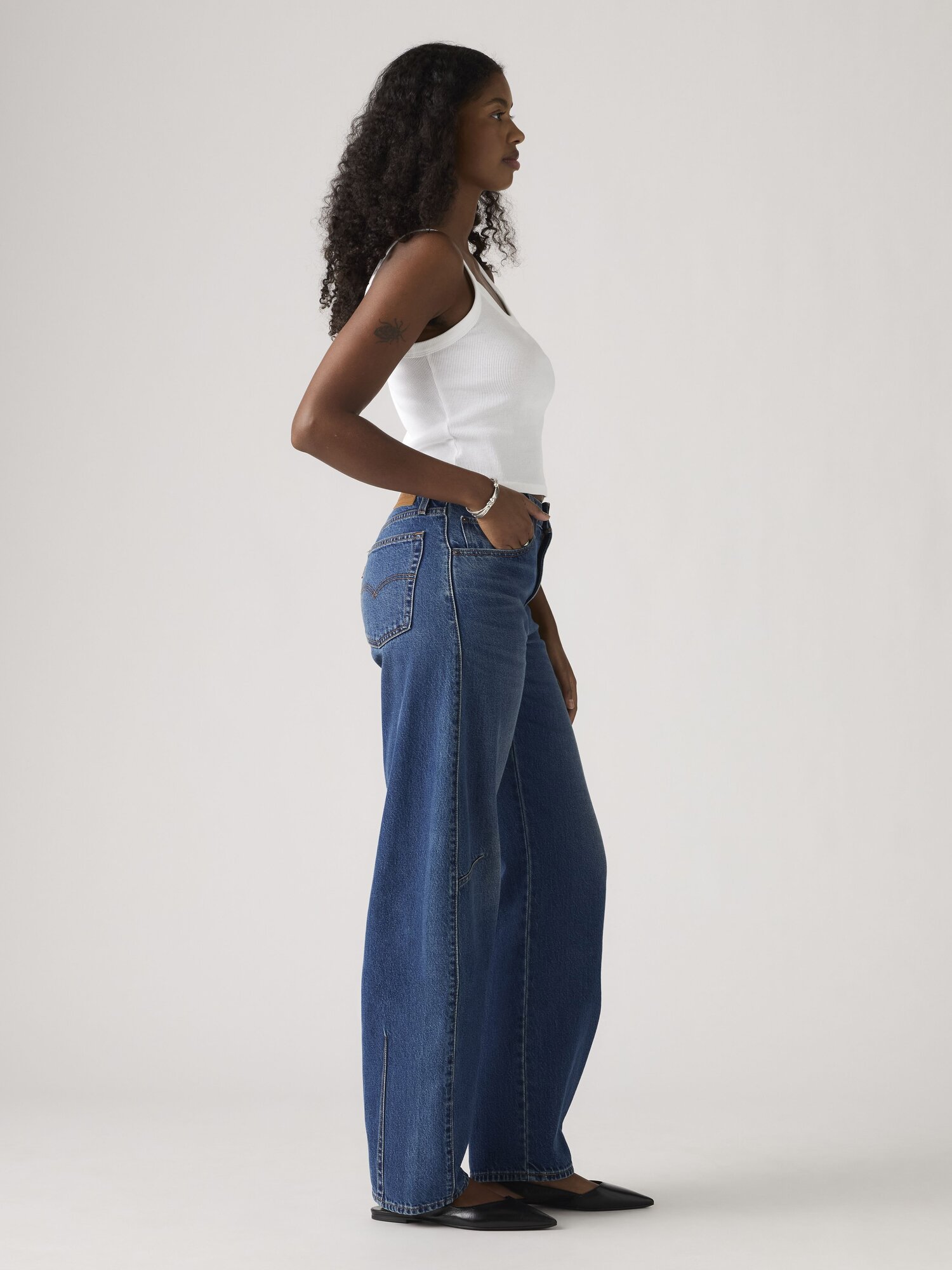 Джинсы багги Levi's, размер 29/30 JEAN, синий — фото 1