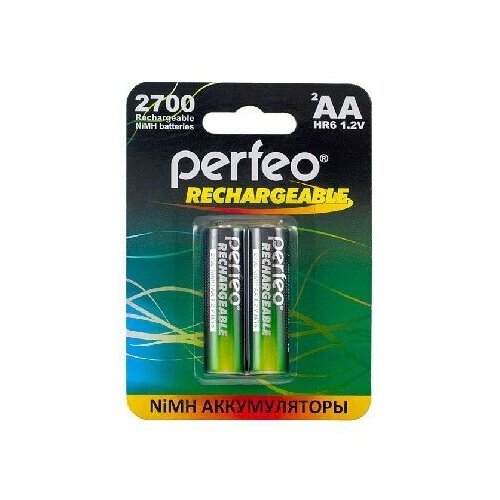 Аккумуляторы и зарядные устройства PERFEO AA2700MAH-2BL