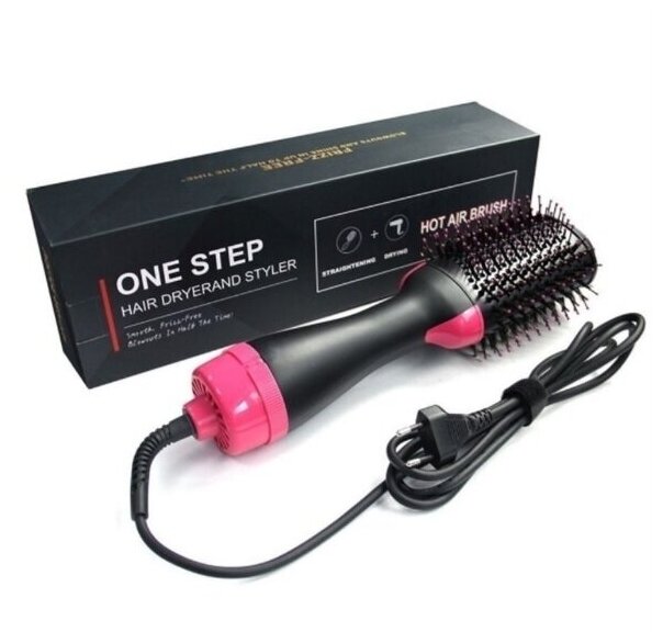 One Step Фен-щетка для укладки волос с ионизацией - фотография № 2