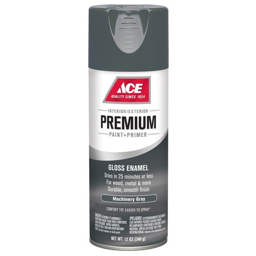 Эмаль ACE Paint Premium универсальная, black, глянцевая