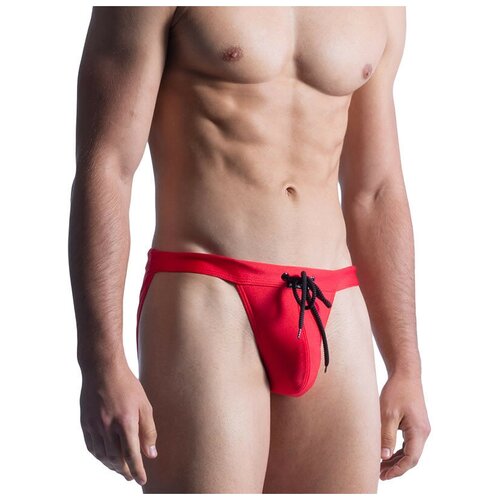 фото Плавки - танга "m859 - beach micro tanga red" / manstore / красный / размер xl