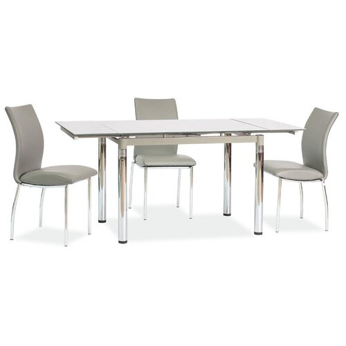 фото Стол раскладной signal gd018 110(170)x74, серый