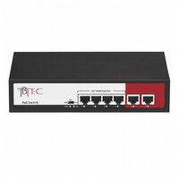 4-портовый PoE коммутатор TBTec TBP-4104