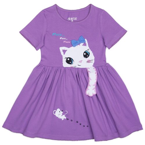фото Платье для девочки me&we цв. сиреневый р. 116