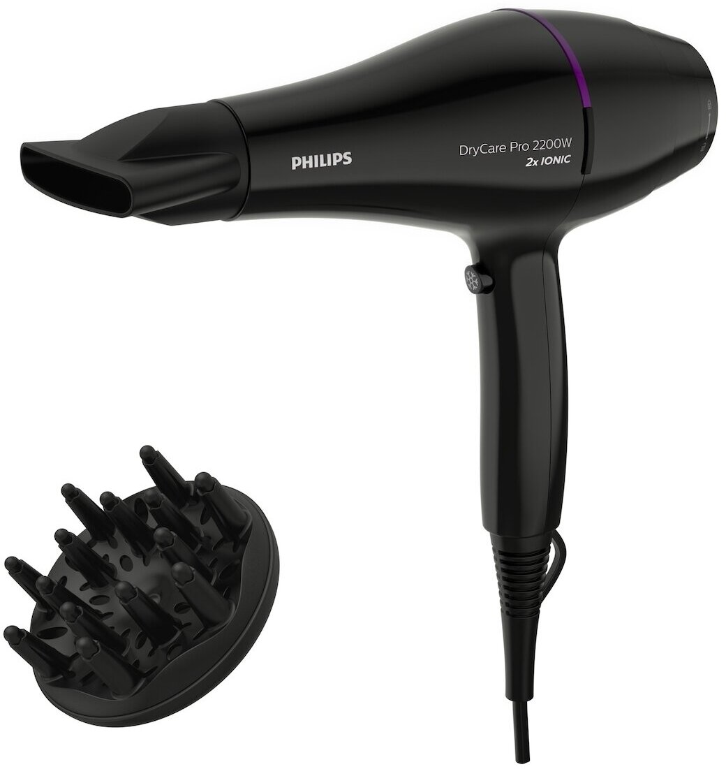 Фен Philips BHD274 DryCare Advanced, черный