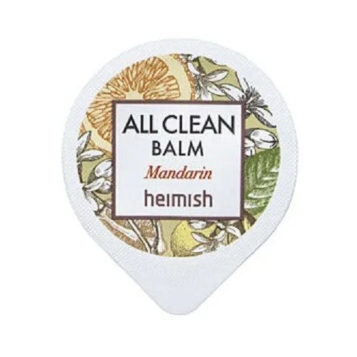 набор миниатюр heimish all clean mini kit 5 Очищающий бальзам для снятия макияжа с мандарином Heimish All Clean Balm Mandarin 5 мл
