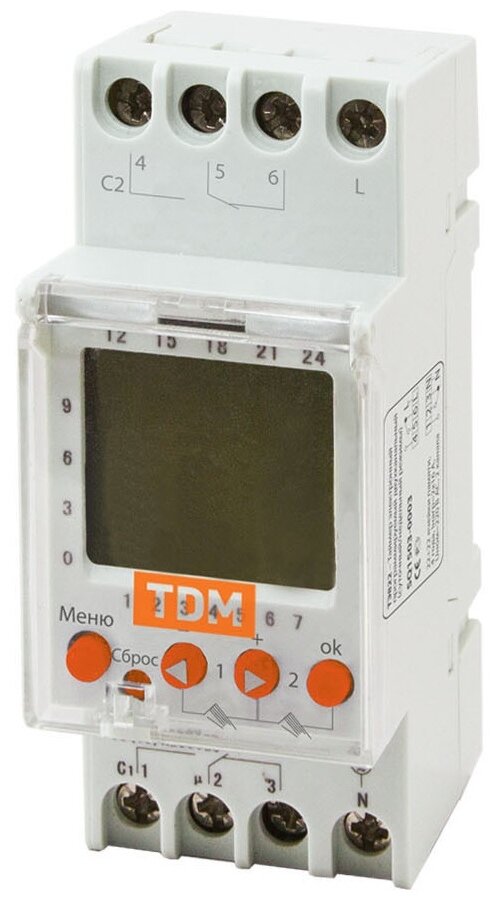 Таймер TDM ЕLECTRIC SQ1503-0003 ТЭ822