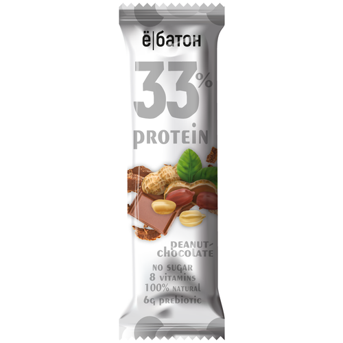 протеиновый батончик ё батон 33% protein со вкусом брауни 45гр 15шт Протеиновый батончик ё/батон 33% protein со вкусом арахис шоколад, 45гр*15шт