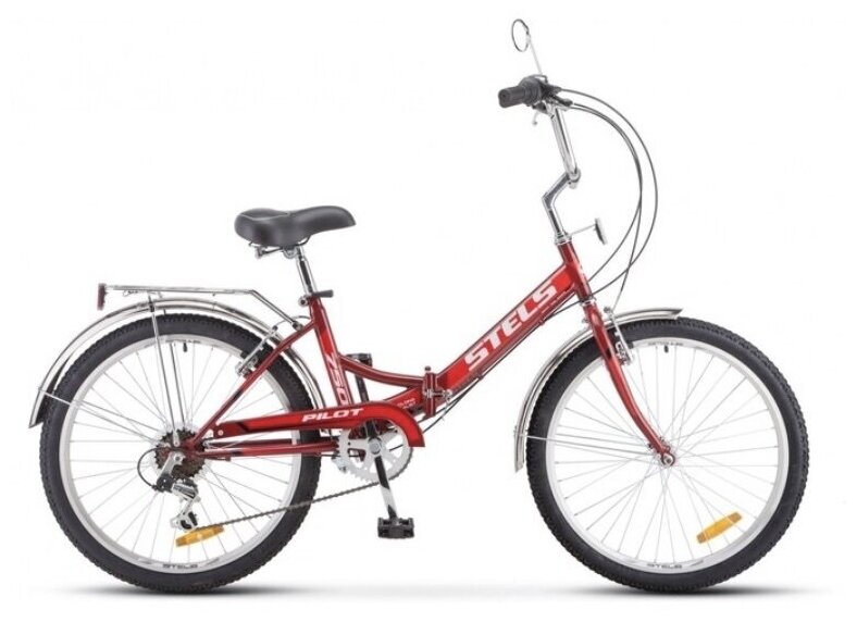 Велосипед складной STELS Pilot 750 (24") рама 16'', Красный