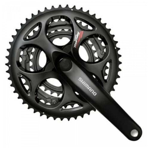 Система TOURNEY ROAD EFCA073C090C 2-3181 6/7/8 скоростей, 50X39X30T, шатуны 170мм черная SHIMANO