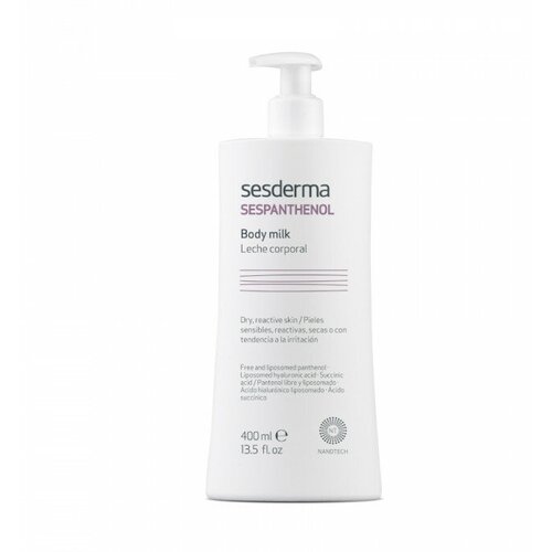 Sesderma Sespanthenol Body milk Молочко для тела восстанавливающее 400мл