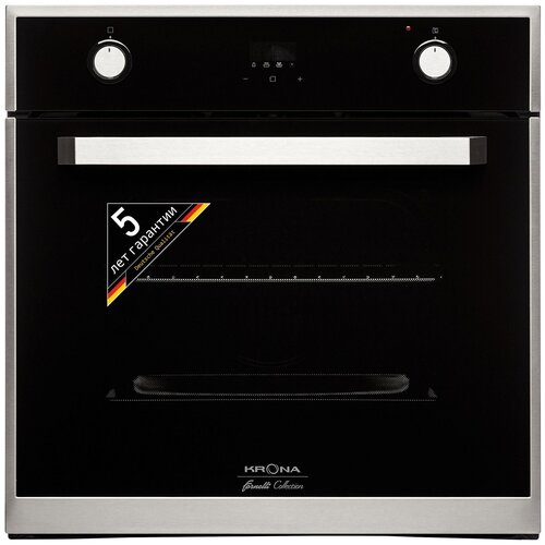 Духовой шкаф Электрический Krona Adriano 60 черныйнержавеющая сталь 3266100₽