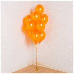 Воздушные шары латексные Belbal Пастель, оранжевый, 35 см, набор 15 шт.