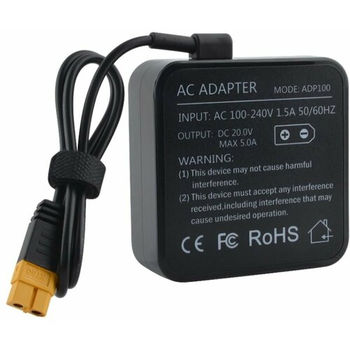 Адаптер питания ToolKitRC ADP100 100 Вт 20 в XT60 для зарядных устройств M6D M6 M7 M6DAC ISDT Q8 Q6