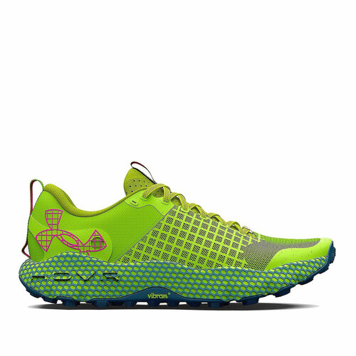 фото Кроссовки under armour, размер 9,5 us, зеленый, синий