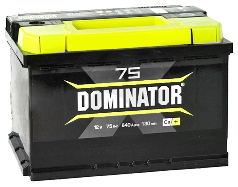 Аккумуляторная батарея DOMINATOR 6СТ75