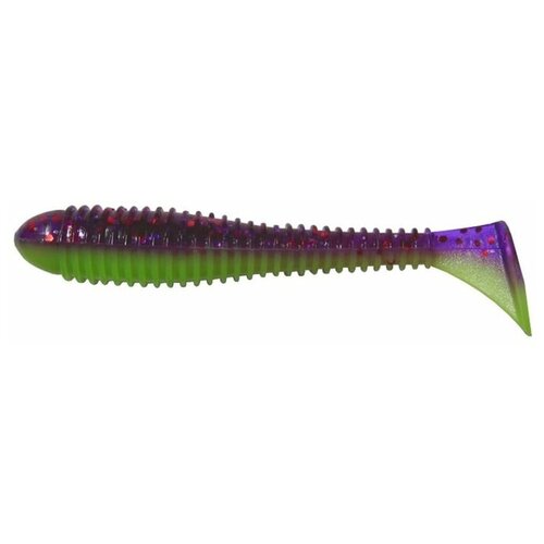 фото Виброхвост helios catcher 9 см fio & lime hs-2-014 (набор 5 шт)