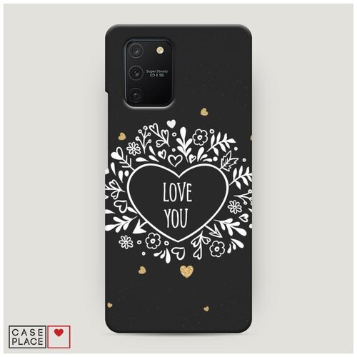 фото Чехол пластиковый samsung galaxy a91 i love you 5 case place