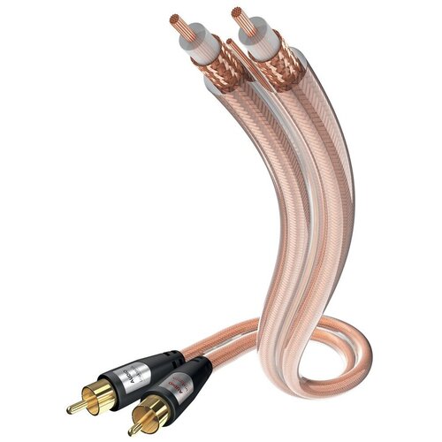 Inakustik Star Audio Cable RCA 0.75m (00304107) haldane pair hifi 2 rca to 2 rca audio cable nordost odin single crystal silver rca reference interconnect cable av audio cable
