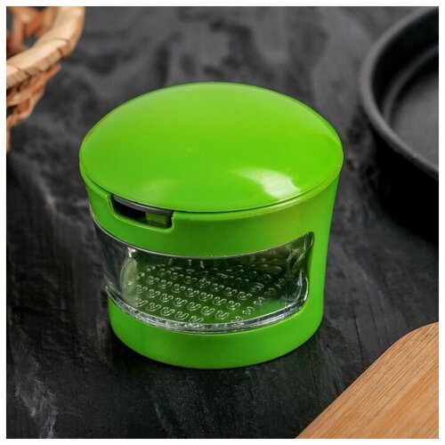 Приспособление для нарезки чеснока Прино 2 насадки 75756 см цвет зелёный 508₽