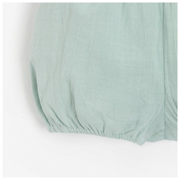 MINAKU Комплект для девочки (туника, шорты) MINAKU цвет зелёный, рост 86-92 см - фотография № 15