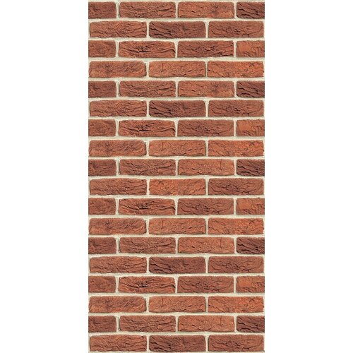 Плита фаспан Красный (Терракот) №1002 Вертикаль (1200х600х8мм)