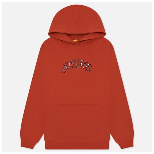 фото Мужская толстовка dime sparkle hoodie красный , размер xl