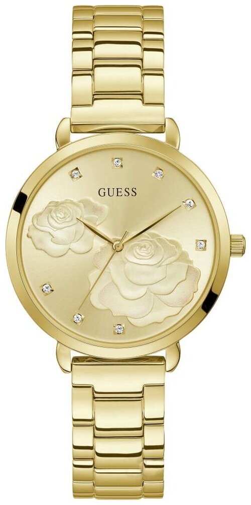 Наручные часы GUESS Dress Steel GW0242L2, золотой