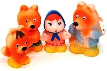 Набор резиновых игрушек Три Медведя СИ-110 - фотография № 3