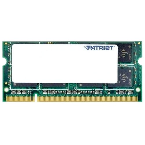 Оперативная память Patriot SO-DIMM DDR4 8GB PSD48G240081S память ddr4 sodimm 8gb 2400mhz patriot psd48g240081s