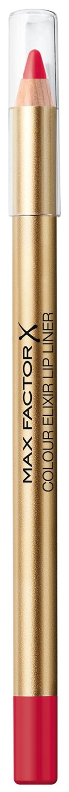 Max Factor Карандаш для губ Colour Elixir Lip Liner, Тон 065 red plum