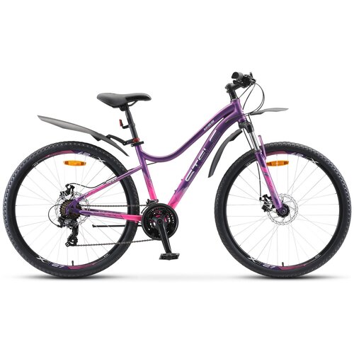 фото Велосипед женский горный miss-7100 md 27.5" ,размер рамы/цвет; 18" пурпурный ,stels (стелс)