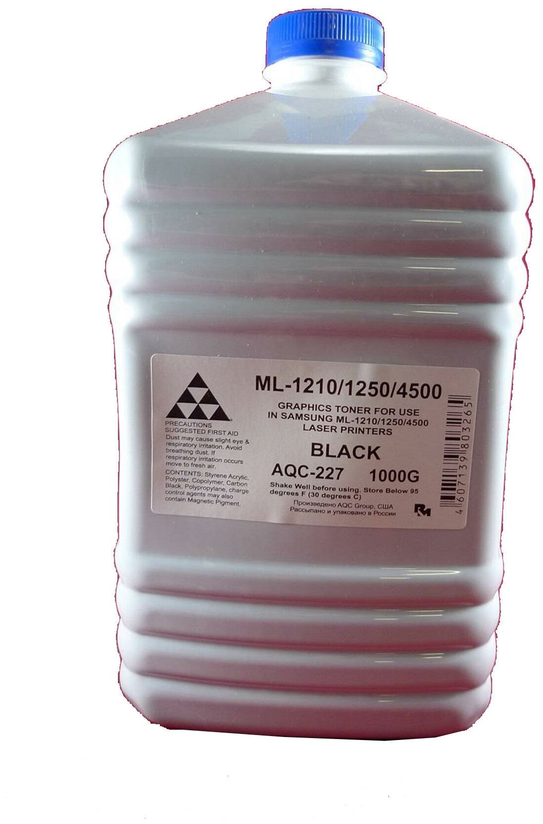 Тонер SAMSUNG ML-1210, 1520, 1610, 40, 60, 1710, 2010, 216x, SCX-4x00, 3x00 (кан. 1кг) AQC {AQC-227}