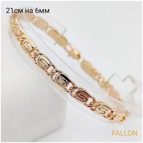 фото Бижутерия под золото fallon jewelry, браслет под золото, медицинский сплав (медсплав), 21 размер