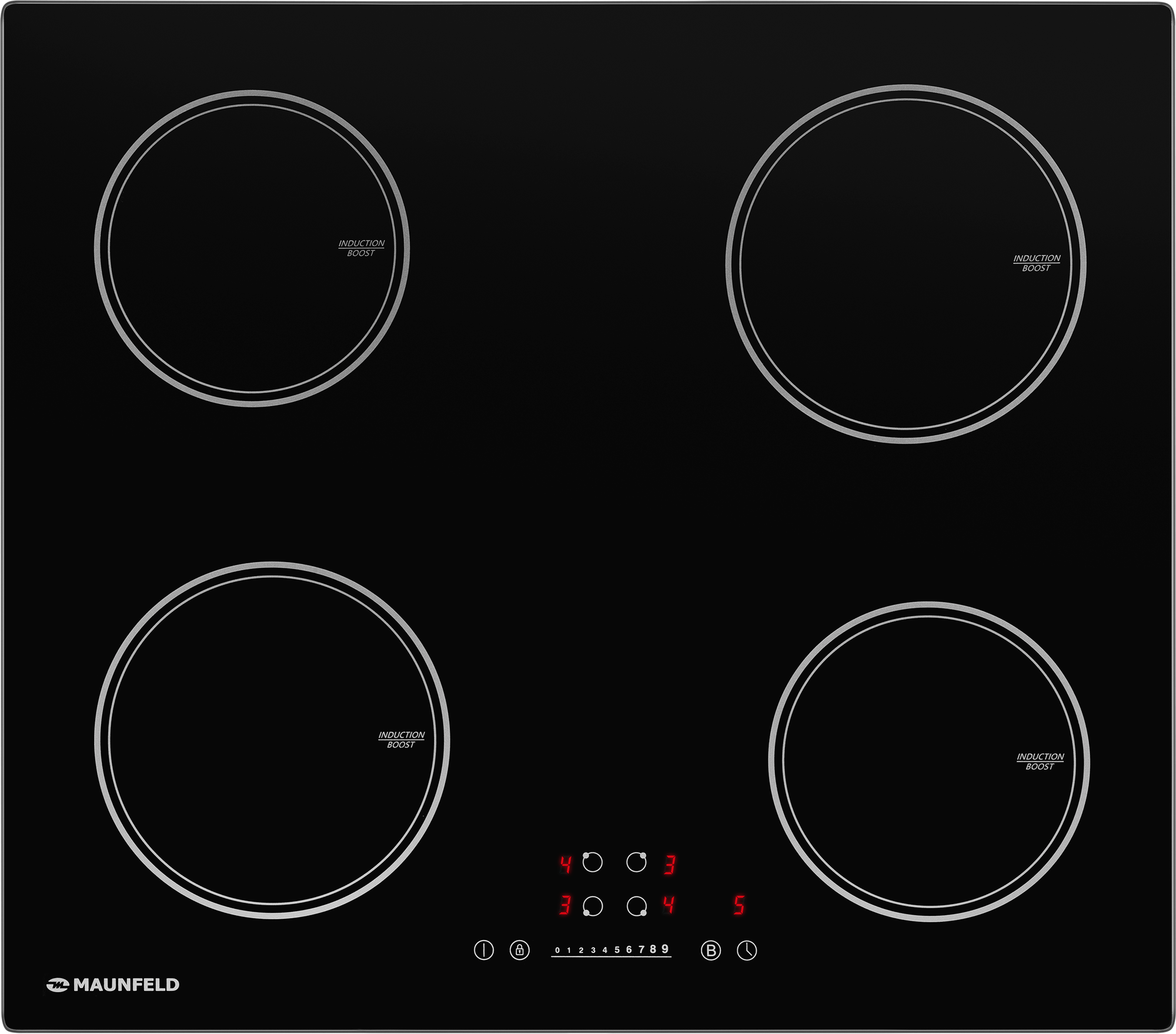 Индукционная варочная поверхность Maunfeld AVI594FBK черный