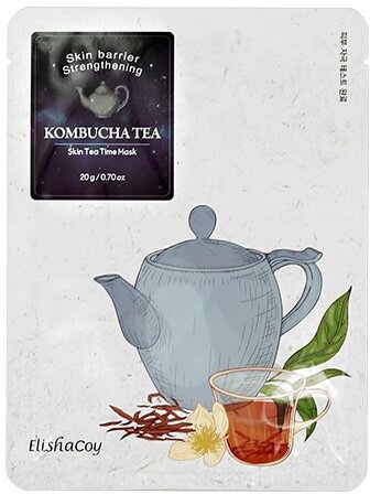 Маска для лица ELISHACOY SKIN TEA TIME с ферментом чайного гриба (укрепляющая) 20 г