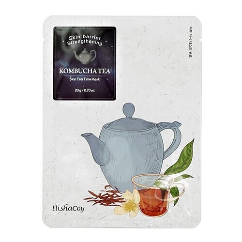 Маска для лица ELISHACOY SKIN TEA TIME с ферментом чайного гриба (укрепляющая) 20 г