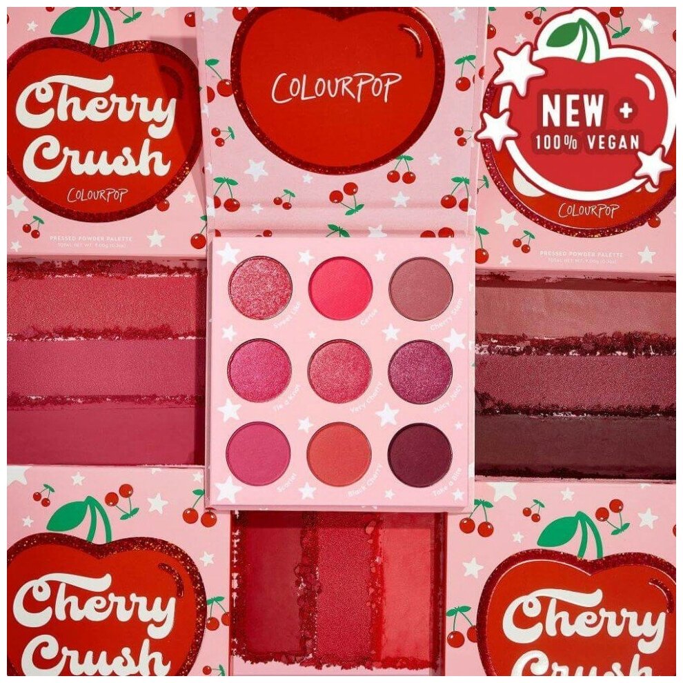 Палетка теней ColourPop - Cherry Crush