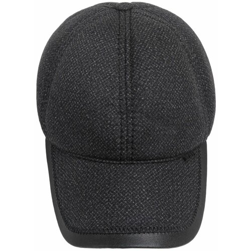 Бейсболка  зимняя, размер 55-56, серый