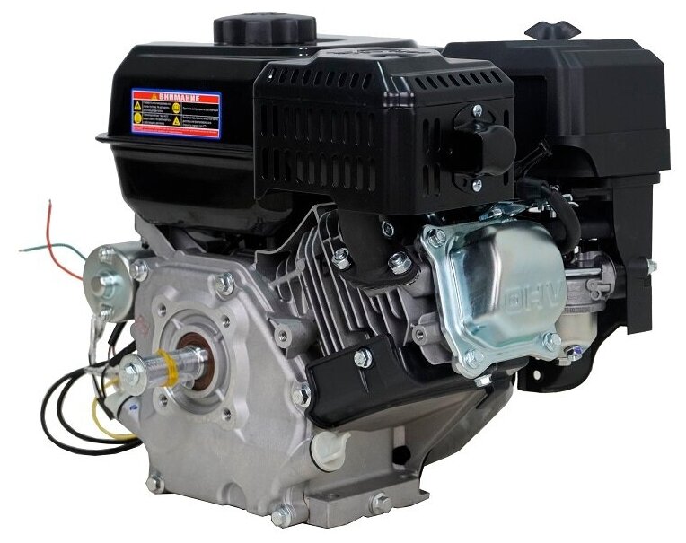 Двигатель бензиновый Lifan KP230E D20 7А (8л.с., 223куб. см, вал 20мм, ручной и электрический старт) - фотография № 4
