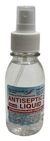 NIAGARA Антибактериальное средство Antiseptic Liquid (спрей)